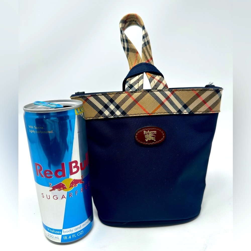 BURBERRYS Vintage Nova Check Shadow Horse Mini Tote EUC​​